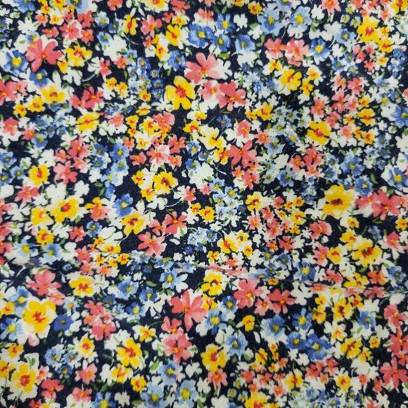 Old Navy Midi Sundress Women's Size XXL Floral Ruffle Cami Cottage Boho Pockets - Picture 3 of 7